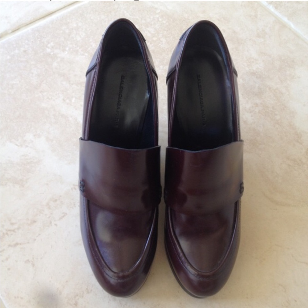 Balenciaga  leather wedges/shoes brand new - Picture 2 of 7